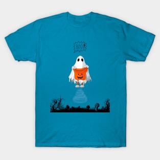 Funny Ghost Halloween T-Shirt